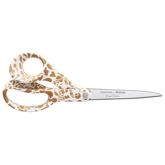 Fiskars X Iittala käärid, Cheetah pruun (21cm)